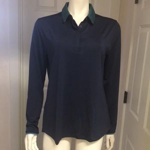 Under Armour Golf/Tennis/Pickleball L/S Polo, NWT!